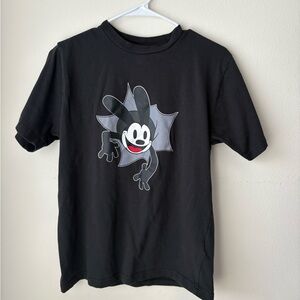 Disney Parks Oswald Black Graphic T-Shirt Small